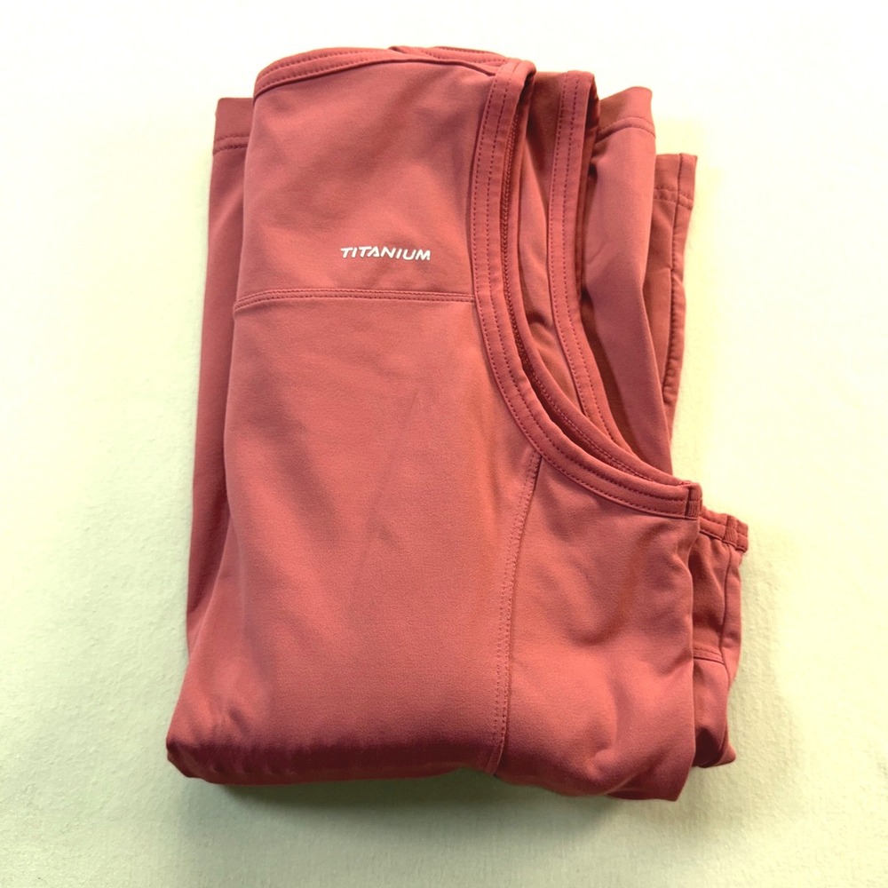 Columbia Tank Top Women L Pink Titanium TL 6681 Sleeveless Athletic Performance - Picture 9 of 9